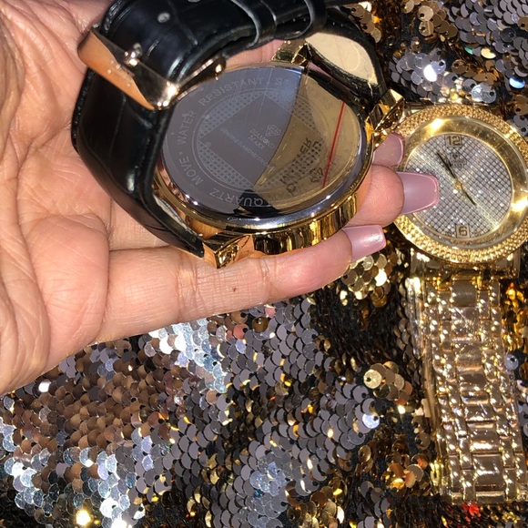 Real genuine diamond watch for men Best gift! Not CZ not lab made 100% real Sale - Picture 5 of 7